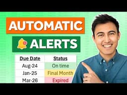 Set Up Automatic Deadline Alerts & Popups in Excel