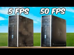 Cleaning And Upgrade Your Old PC Can Boost Your Gaming FPS by 10x! Here's Proof