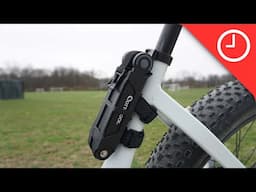 The SIDEKICK Folding eBike lock from Ottolock is compact, portable, and backed by hardened steel!