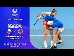 Machac/Muchova v Durasovic/Eikeri Full Match | United Cup 2025 Group B