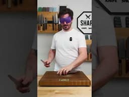 CAN WE CUT THINGS IN HALF - BLINDFOLD EDITION #shorts