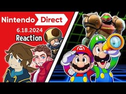 Ben Reacts: Nintendo Direct - June 2024 (ft. @SoopLexi & @CammyWritesMusic)