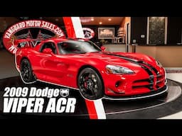 2009 Dodge Viper SRT-10 ACR For Sale Vanguard Motor Sales #0679