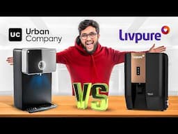 Urban Company Native M2 VS Livpure Allura Premia | WHICH IS THE BEST WATER PURIFIER?