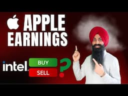 When to Buy Intel Stock? | Apple Earnings Analysis in detail in Punjabi