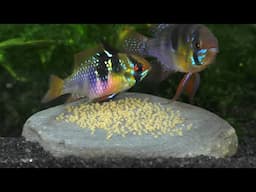 German Blue Rams Laying Eggs!