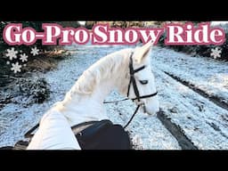 SNOW GO-PRO RIDE WITH ME, POV | This Esme