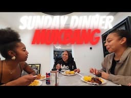 SUNDAY DINNER MUKBANG *GIRL TALK*