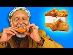 Tribal People Try McDonald's Fried Chicken