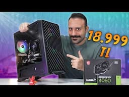 18.999 TL F/P Kralı Bütçe Dostu MSI RTX 4060 Sistem