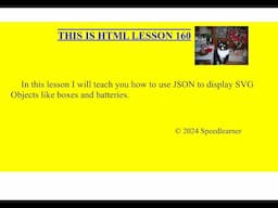 HTML Lesson 160