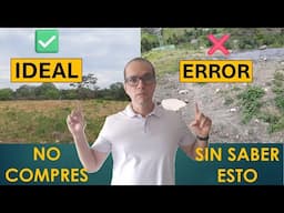 ¡NO COMPRES un LOTE sin saber ESTO! ⚠️ 10 Tips Claves