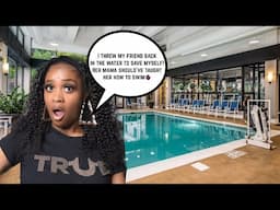 STORYTIME: I Almost DROWNED In A Hotel Pool TWICE!! Ft irresistiblemehair.com