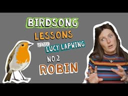 How to Identify Robin Song - Episode 2 of Birdsong Lessons with Lucy Lapwing!