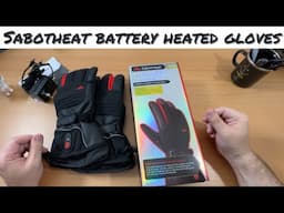 SabotHeat Battery Heated Gloves Overview! Winter Is Coming Be Ready!