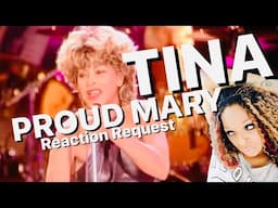 TINA TURNER - PROUD MARY (LIVE WEMBLEY 2000) REACTION