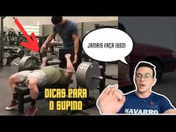 [ NÃO FAÇA ISSO ] - Qual foi o ERRO desses caras no SUPINO? (Pegada Suicid4)