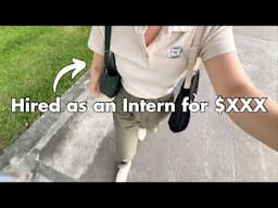 Starting over as an INTERN | Life after Quitting Corporate in Singapore vlog