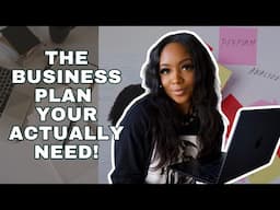 How To Create A Simple Business Plan That Works!