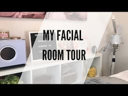 Esthetician Facial Room Tour | Home Business