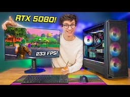 The Stunning RTX 5080 Gaming PC Build 2025! 👀 w/ Gameplay Benchmarks