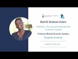 David B. Goodman Lecture 2025