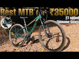 Fittrip Niner Best mid Range MTB | Best Gear Cycle for trail ride | 27 Speed Shimano Gear