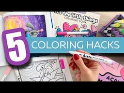 5 tips to INSTANTLY improve your coloring!