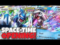 🔴SPACE-TIME is Here! | Pokémon TCG Pocket !discord !live !hello