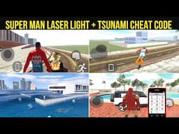 SUPER MAN LASER LIGHT + TSUNAMI CHEAT CODE | NEW UPDATE | INDIAN BIKE DRIVING 3D