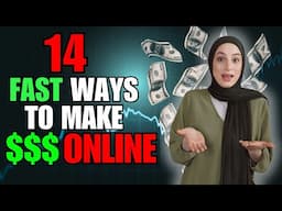 14 Fast and Easy Ways to Make Money Online RIGHT NOW