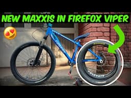 NEW MAXXIS TYRE IN || FIREFOX VIPER || 😍 #firefoxcycle #firefoxviper #viper