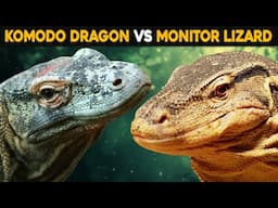 What Is The Difference Between Komodo Dragons And Monitor Lizards?