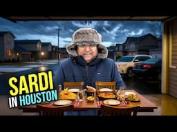 Khatrnak SARDI aagye hai Houston me 🥶 First Vlog 2025 🔥