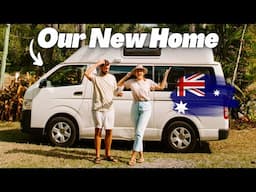 Australia Campervan Roadtrip Starting 🚐 (incl. Van Tour) | #VLOG 94