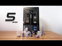 Elegoo Mars 5 Ultra - 9K Resin 3D Printer - Unbox & Setup