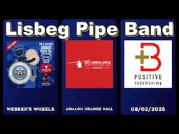 Lisbeg Pipe Band @ Webber's Wheels 2025