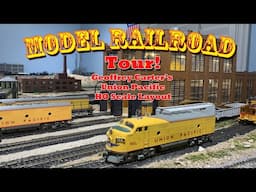 This Miniature Railroad Paradise Will Blow Your Mind! Geoffrey Carter's HO scale Home Layout.