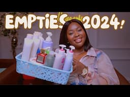 ONE YEAR OF EMPTIES! Products I'll Never Buy Again & Why - Best & Worst of Beauty 2024