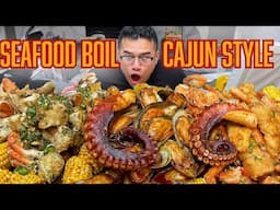 Cajun Style Seafood Boil - Amazing Cajun Butter Dip For All Seafood Recipe