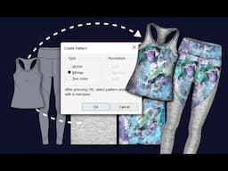 Apparel design: adding pattern, texture, and shading