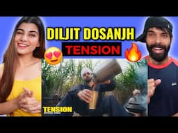 Diljit Dosanjh Tension Reaction | (Official Music Video) Advisory