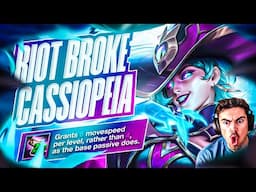 THIS IS CRAZY... *RIOT ACCIDENTALLY BROKE CASSIO*