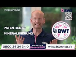 BWT-Aktion bis 30.09. Aqualizer Starter-Set+Patent auf Mineralisierung kalkfreies gereinigtes Wasser