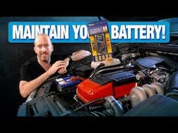 ⚡🔋 Maintaining Your Car Battery! How to look after and maximise the life of lead-acid batteries