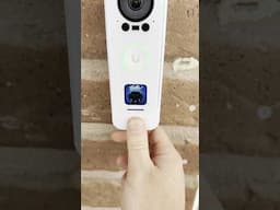 Unifi doorbell pro thumb scan to unlock smart door lock