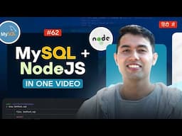 MySQL + Node.js Crash Course🔥Connect MySQL with Express & Perform CRUD Operations