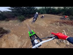 RIDING NEW FREERIDE LINES AT TOP UK BIKE PARK!