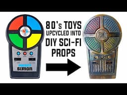 80s Simon Toy Upcycled Into A Low-Cost Diy Sci-Fi Prop