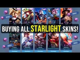 BUYING ALL STARLIGHT SKIN FROM FRAGMENT SHOP | MOBILE LEGENDS